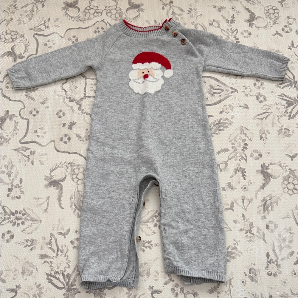Good Lad Gray Santa Bodysuit